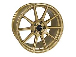Enkei TS10 Titanium Gold Wheel; 18x8; 45mm Offset; 5x100mm Bolt Pattern; 72.60mm Hub Bore