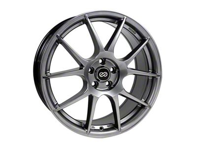 Enkei YS5 Hyper Black Wheel; 17x7.5; 45mm Offset