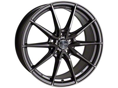 Enkei DRACO Anthracite Wheel; 15x6.5; 38mm Offset; 5x114.3mm Bolt Pattern; 72.60mm Hub Bore
