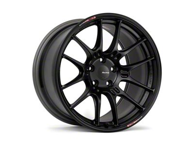 Enkei GTC02 Matte Black Wheel; 18x9.5; 40mm Offset; 5x114.3mm Bolt Pattern; 75mm Hub Bore
