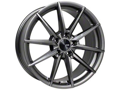 Enkei Hornet Anthracite Wheel; 17x7.5; 45mm Offset; 5x100mm Bolt Pattern; 72.60mm Hub Bore