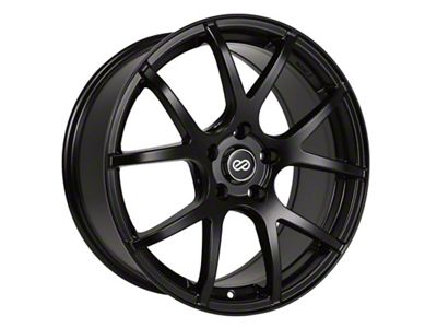 Enkei M52 Matte Black Wheel; 18x8; 45mm Offset