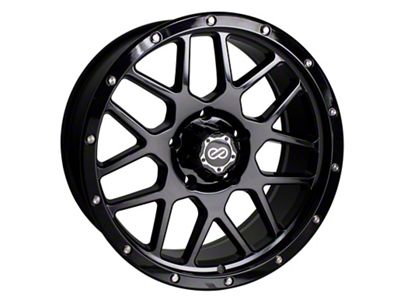 Enkei Matrix Gloss Black Wheel; 20x9; 15mm Offset; 6x139.7mm Bolt Pattern; 108mm Hub Bore