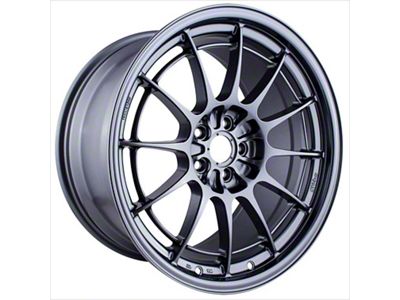 Enkei NT03+M Matte Gunmetal Wheel; 18x9.5; 40mm Offset; 5x108mm Bolt Pattern; 72.60mm Hub Bore