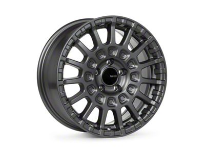 Enkei Overlander Matte Gunmetal Wheel; 18x8; 35mm Offset; 5x114.3mm Bolt Pattern; 72.60mm Hub Bore