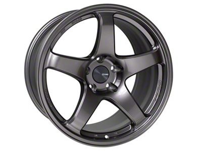 Enkei PF05 Dark Silver Wheel; 18x8; 45mm Offset; 5x100mm Bolt Pattern; 75mm Hub Bore