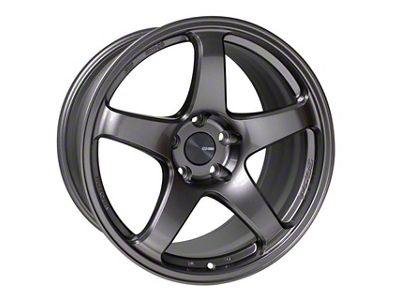 Enkei PF05 Dark Silver Wheel; 19x8.5; 38mm Offset