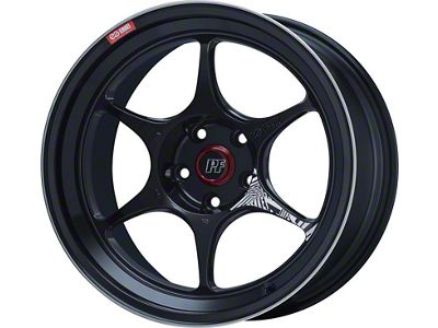 Enkei PF06 Black Machined Wheel; 18x9.5; 40mm Offset