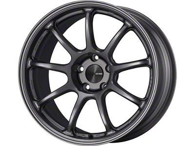Enkei PF09 Dark Silver Wheel; 18x8; 45mm Offset; 5x100mm Bolt Pattern; 75mm Hub Bore
