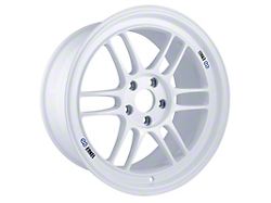 Enkei RPF1 Pearl White Wheel; 18x9.5; 38mm Offset; 5x114.3mm Bolt Pattern; 73mm Hub Bore