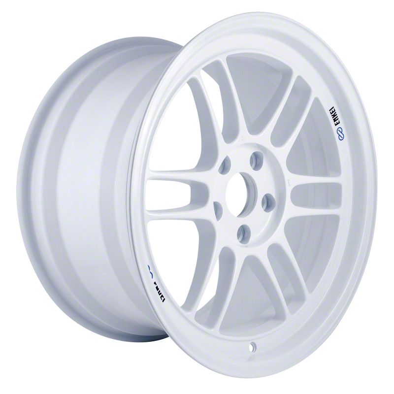 Enkei Throtl RPF1 Pearl White Wheel; 18x9.5; 38mm Offset; 5x114