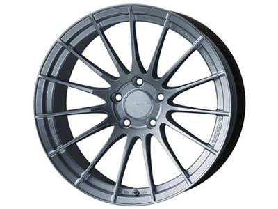 Enkei RS05RR Silver Wheel; 18x11; 16mm Offset; 5x114.3mm Bolt Pattern; 75mm Hub Bore