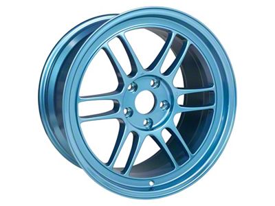 Enkei RPF1 Emerald Blue 4-Wheel Kit; 18x9.5; 38mm Offset
