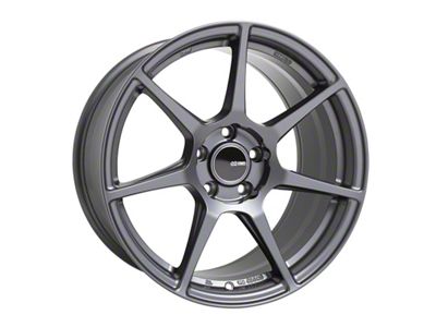 Enkei TFR Matte Gunmetal 4-Wheel Kit; 18x9.5; 38mm Offset