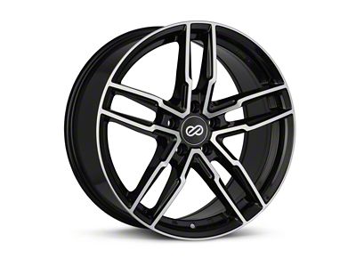 Enkei SS05 Black Machined Wheel; 18x8; 40mm Offset