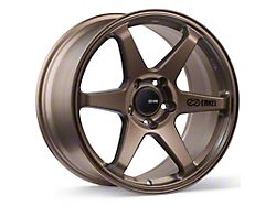 Enkei T6R Matte Bronze Wheel; 17x8; 40mm Offset; 5x114.3mm Bolt Pattern; 72.60mm Hub Bore