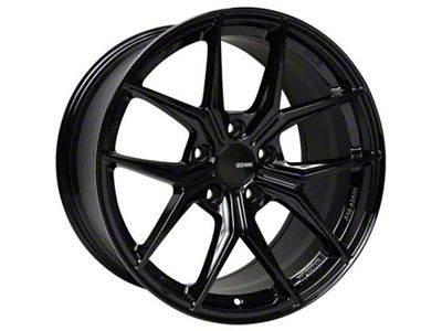 Enkei TSR-X Gloss Black Wheel; 18x8; 45mm Offset
