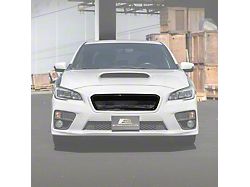 CS Performance Package Front Mesh Grille Cover; Glossy Black (15-17 WRX STI)