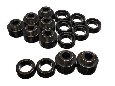 Energy Suspension Chevy Xtra Cab 2&4Wd Body Mts - Black - 3.4122G