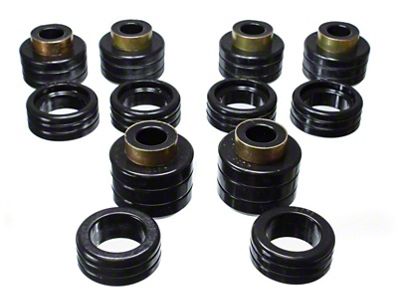 Energy Suspension Chevy Pickup 2&4Wd Body Mounts - Black - 3.4123G