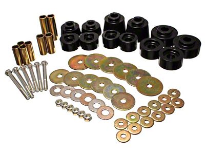 Energy Suspension Body Mount Set - Std. & Extra Cab - 4.4117G