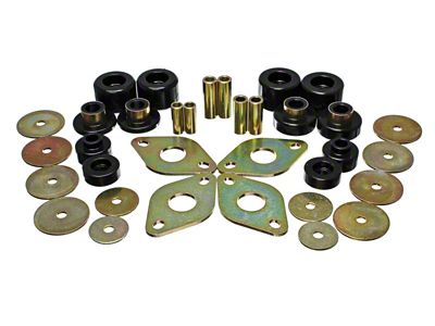Energy Suspension 01-04 Toyota Pickup 2WD/4WD Exc T-100/Tundra Black Body - 8.4107G