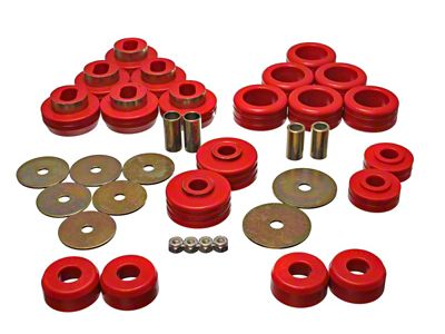 Energy Suspension 92-97 GM Denali XL/Blazer/Yukon XL 4WD Red Body - 3.4118R