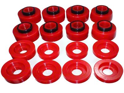 Energy Suspension 08-16 Ford F-250/F-350/F-450/F-550 Super Duty Crew Cab Red - 4.4124R