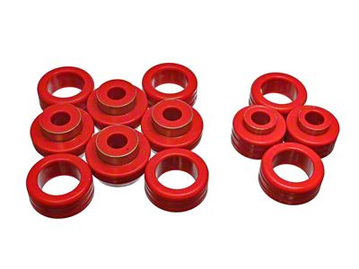 Energy Suspension 87-96 Dodge Dakota 2WD Red Body Cab Mount - 5.4106R