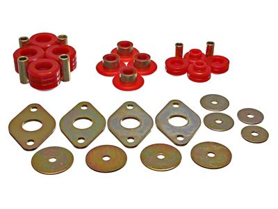 Energy Suspension Cab Mount Bushing - Red - 8.4103R