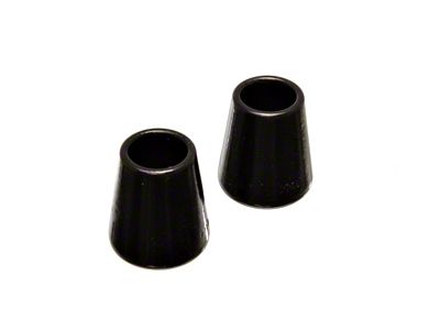 Energy Suspension 92-01 Honda Prelude Black Rear Bump Stop Set - 16.9102G