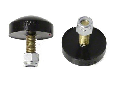 Energy Suspension Universal Black Low Profile Button head bump stop - 9.9121G