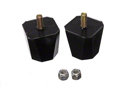 Energy Suspension Bump Stop 2in Tall 2in Square - Black - 9.9136G