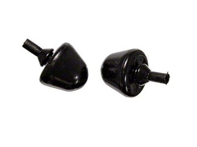 Energy Suspension Bump Stop Round Bullet Nose - Black - 9.9151G