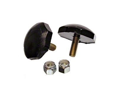 Energy Suspension Octagon Bump Stop Set - Black - 9.9158G