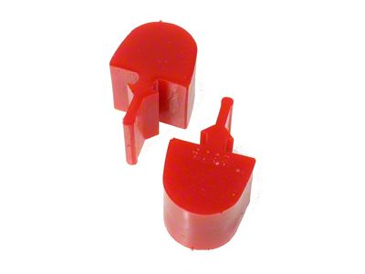 Energy Suspension GM Pull Thru Style Red Bump Stop Set - 3.9102R
