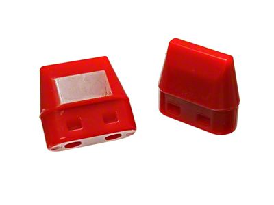 Energy Suspension Front Axle Bump Stop Set - Red - 5.9105R
