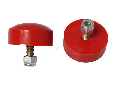 Energy Suspension 1in Tall Buttonhead Bump Stop - Red - 1