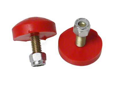 Energy Suspension Lw Profile Button Head Snubber - Red - 9.9121R