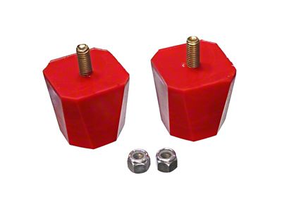 Energy Suspension Bump Stop 2in Tall 2in Square - Red - 9.9136R