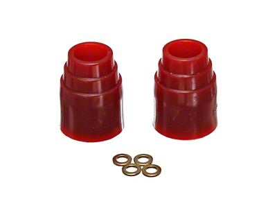 Energy Suspension 3-1/8in Bumpstop Set - Red - 9.9143R