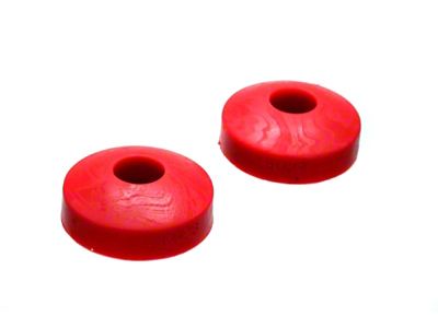 Energy Suspension Button Head Pad 2inO.D.X3/4inHgt - Red - 9.9149R