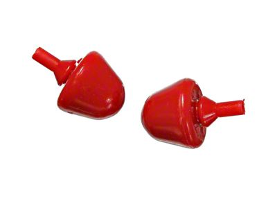 Energy Suspension Bump Stop Round Bullet Nose - Red - 9.9151R