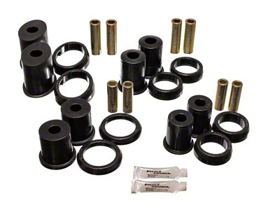 Energy Suspension Rr Lwr Cab W/Thrust Washer - Black - 4.3155G