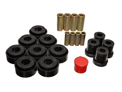 Energy Suspension Chrysler Black Front End Control Arm Bushing Set - 5.3140G