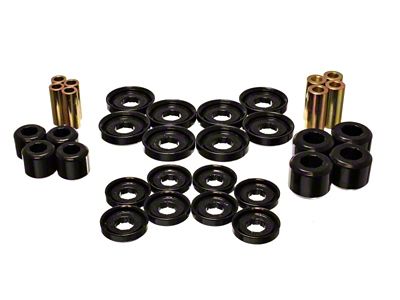 Energy Suspension Front Control Arm Bushing Set - Black - 5.3142G
