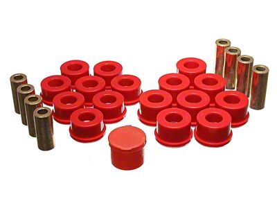 Energy Suspension Control Arm Bushings - Rear - Red - 2.3109R