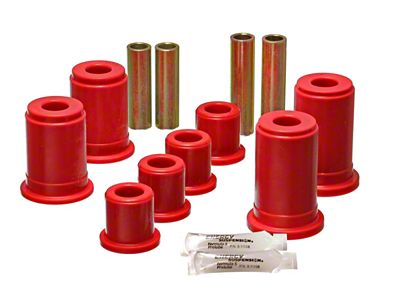 Energy Suspension Gm Front Control Arm Set - Red - 3.3186R