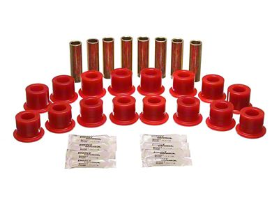 Energy Suspension 94-06 Hummer H1 Red Front & Rear End - 3.3189R
