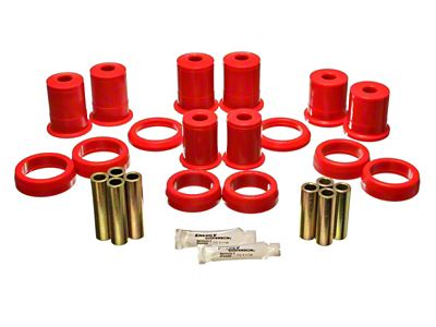 Energy Suspension Fd Diff Cntrl Arm W/Thrust Wsh - Red - 4.3114R